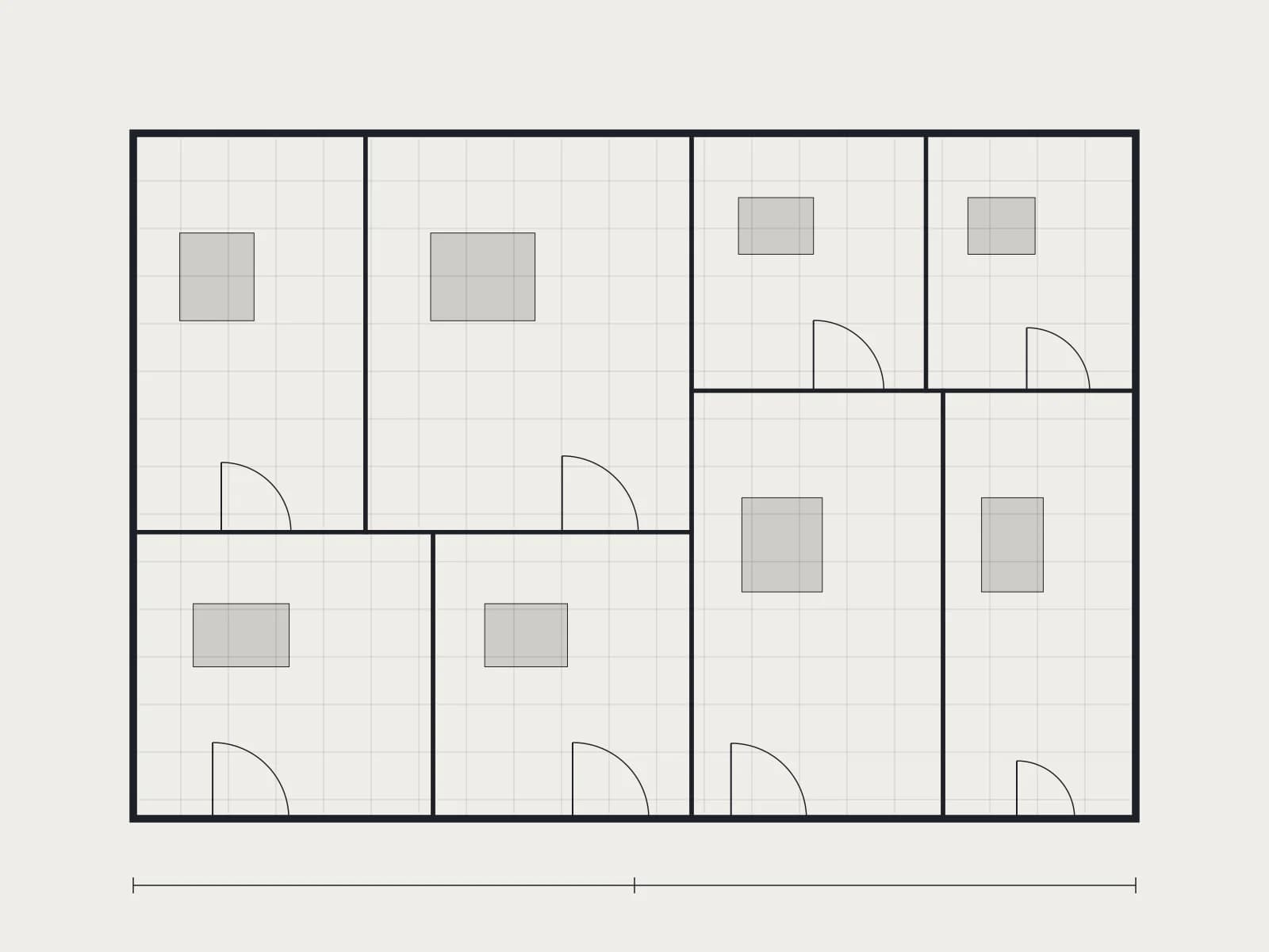 Placeholder architectural drawing. Replace with real project photography.