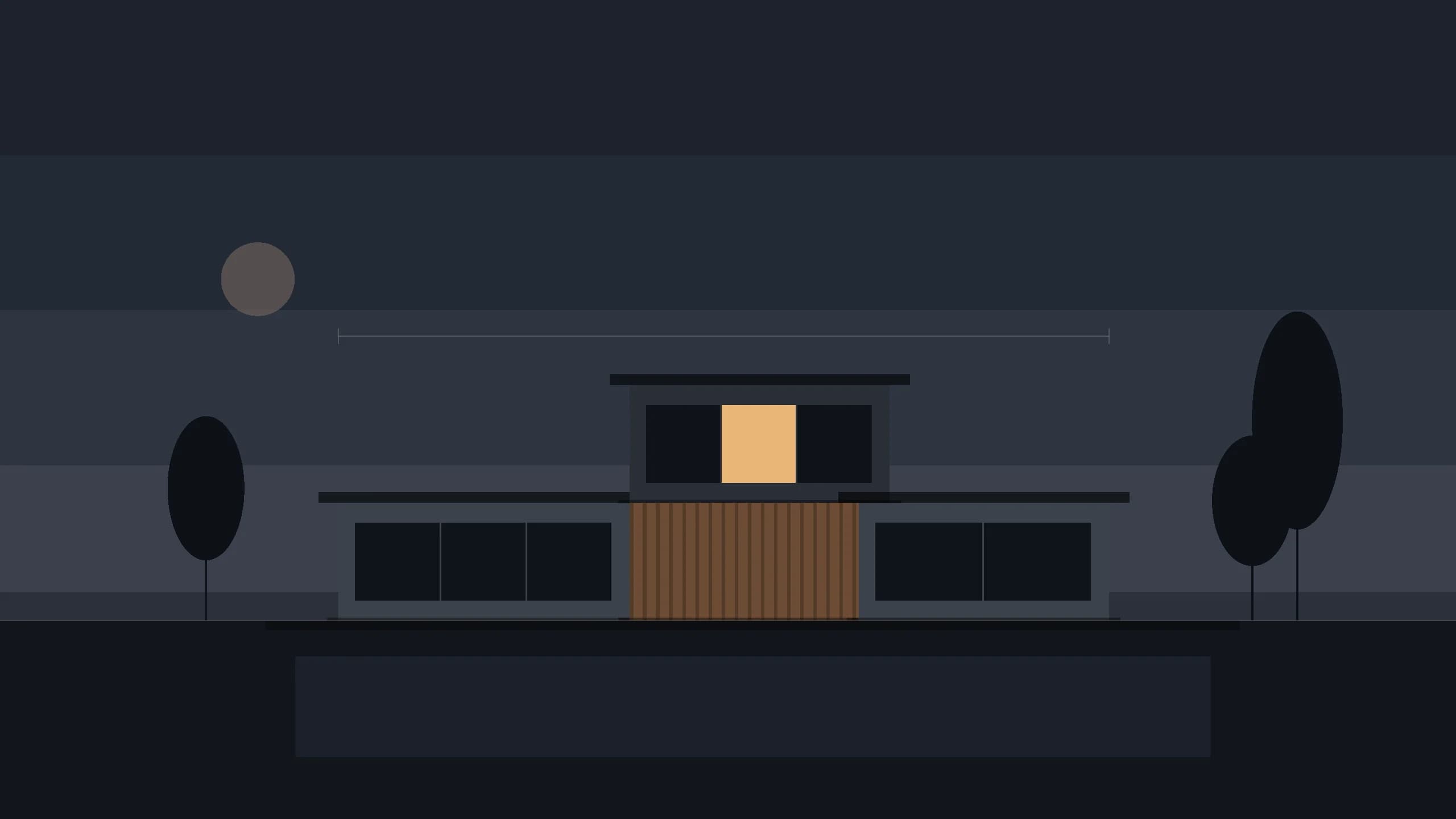 Placeholder architectural drawing. Replace with real project photography.